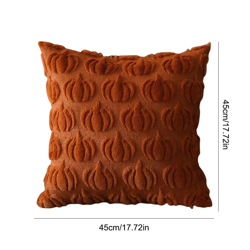 Halloween Ghost Pumpkin Pillow Covers Comfortable Soft Halloween Throw Pillow Cover Washable Pillowcase Sofa Bedroom Home Decor