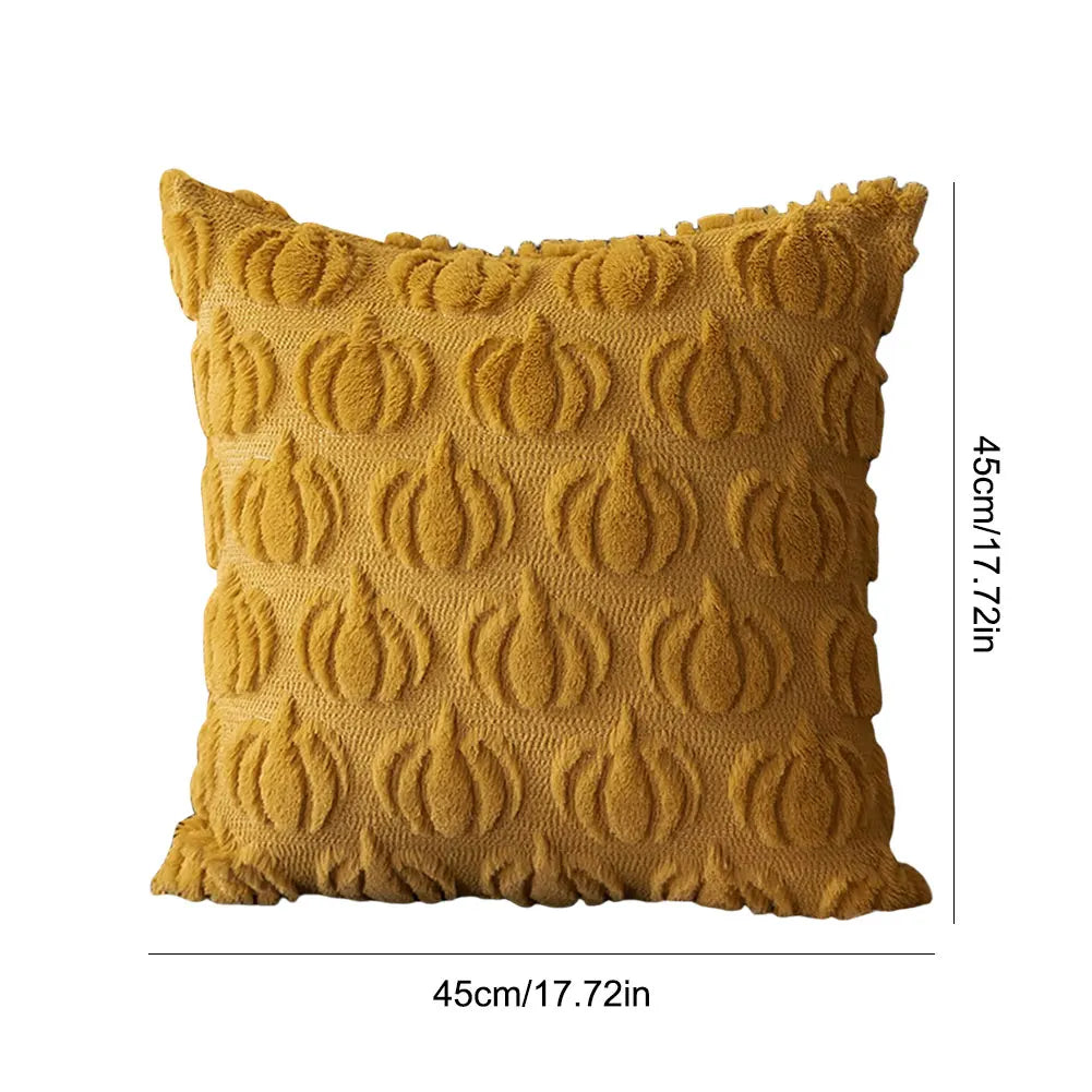 Halloween Ghost Pumpkin Pillow Covers Comfortable Soft Halloween Throw Pillow Cover Washable Pillowcase Sofa Bedroom Home Decor