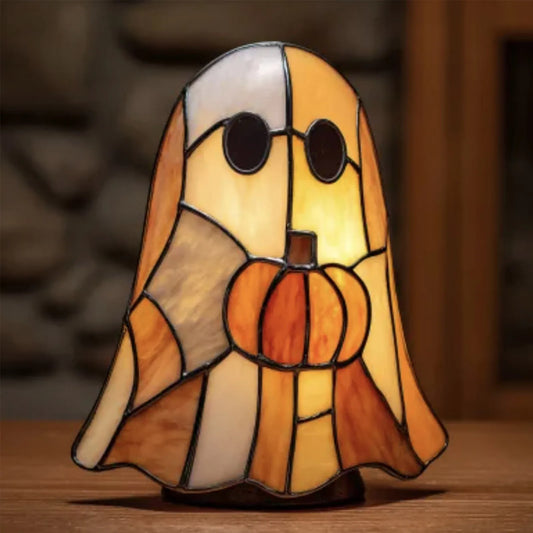 Halloween Fall Decorative Pillow – Washable Ghost & Pumpkin Cover for Sofa or Bedroom