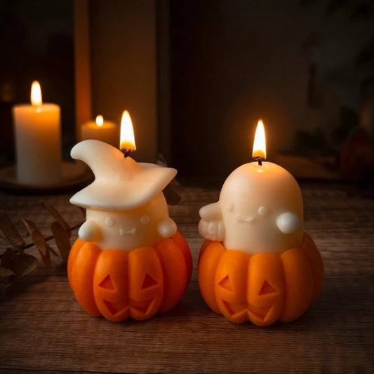 Pumpkin Spice Scented Candle – Cozy Glow for Warm Fall Nights